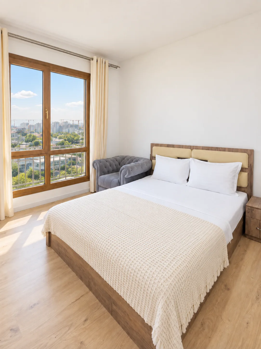 Olmazor City — современная квартира на 11 этаже
